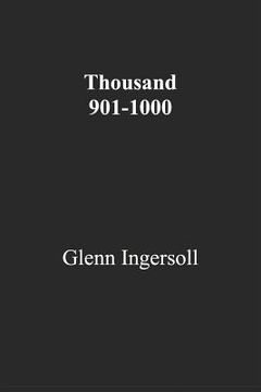 portada Thousand 901-1000 (en Inglés)