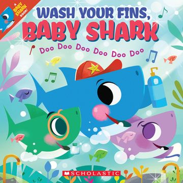 portada Wash Your Fins, Baby Shark (in English)