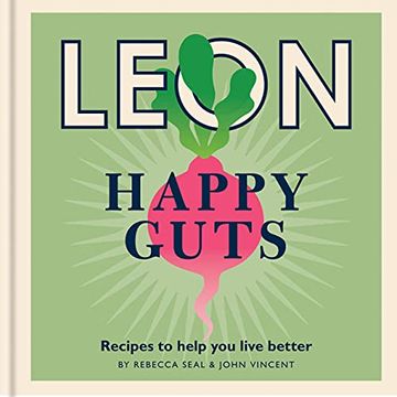 portada Happy Leons: Leon Happy Guts: Recipes to Help you Live Better (en Inglés)