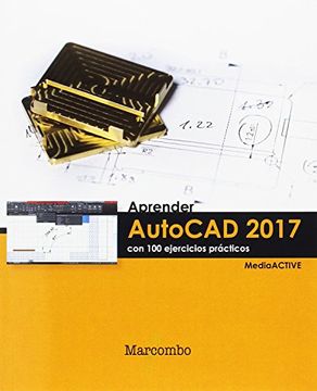 portada Aprender AutoCAD 2017 con 100 ejercicios prácticos