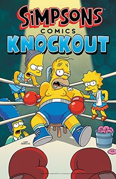 portada Simpsons Comics Knockout (en Inglés)