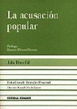 portada La acusacion popular (Estudios de derecho procesal) (Spanish Edition)