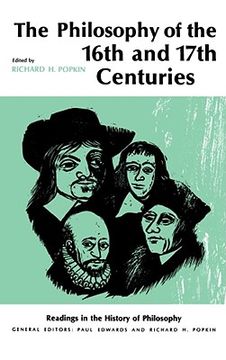 portada philosophy of the sixteenth and seventeenth centuries (in English)