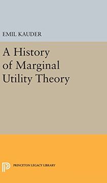 portada History of Marginal Utility Theory (Princeton Legacy Library) (en Inglés)