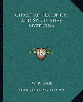 portada christian platonism and speculative mysticism (in English)