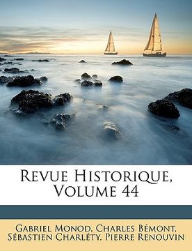 portada Revue Historique, Volume 44 (in French)