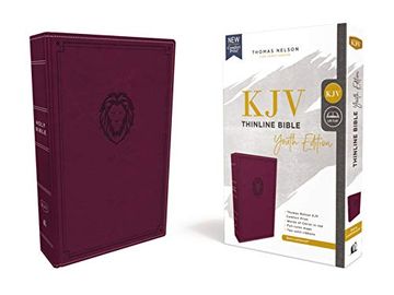 portada Kjv, Thinline Bible Youth Edition, Leathersoft, Purple, red Letter Edition, Comfort Print: Holy Bible, King James Version (en Inglés)