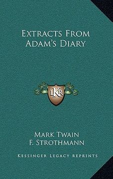 portada extracts from adam's diary