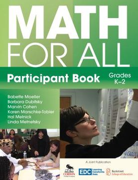 portada math for all participant book (k-2)