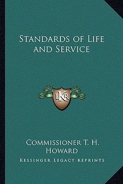 portada standards of life and service (en Inglés)