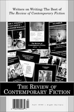 portada The Writers on Writing: The Best of the Review of Contemporary Fiction: 19 (en Inglés)
