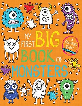 portada My First big Book of Monsters (my First big Book of Coloring) (en Inglés)