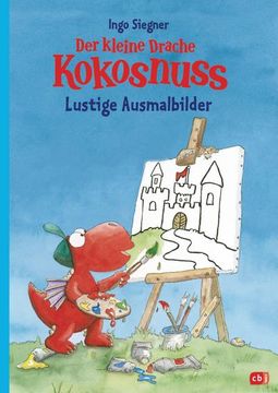 portada Der Kleine Drache Kokosnuss - Lustige Ausmalbilder: Kinderbeschäftigung ab 5 Jahre