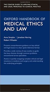 portada Oxford Handbook of Medical Ethics and law (Oxford Medical Handbooks) (in English)