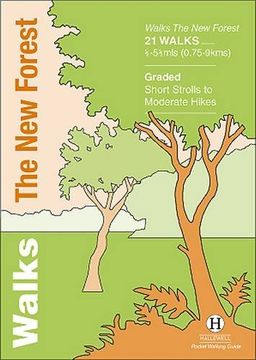 portada Walks the new Forest (Hallewell Pocket Walking Guides) (en Inglés)