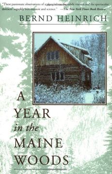 portada A Year In The Maine Woods (en Inglés)