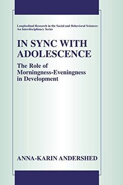 portada In Sync with Adolescence (Longitudinal Research in the Social and Behavioral Sciences: An Interdisciplinary Series)