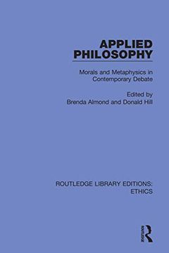 portada Applied Philosophy (Routledge Library Editions: Ethics) (en Inglés)