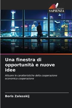 portada Una finestra di opportunità e nuove idee (in Italian)