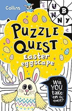 portada The Easter Eggscape: Solve More Than 100 Puzzles in This Adventure Story for Kids Aged 7+ (en Inglés)