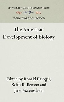 portada The American Development of Biology (in English)