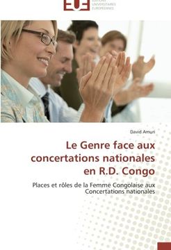 portada Le Genre Face Aux Concertations Nationales En R.D. Congo