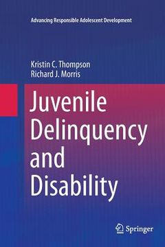 portada Juvenile Delinquency and Disability