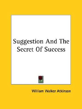 portada suggestion and the secret of success (in English)