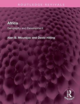 portada Africa: Geography and Development (Routledge Revivals) 