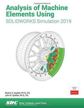 portada Analysis of Machine Elements Using Solidworks Simulation 2019 (in English)