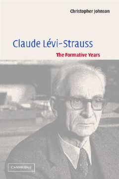 portada claude l vi-strauss: the formative years (in English)