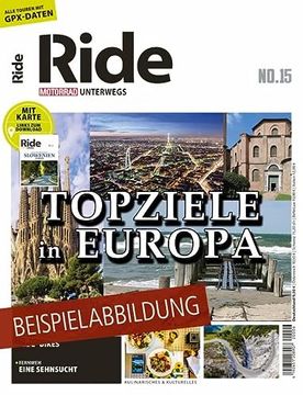 portada Ride - Motorrad Unterwegs, no. 15 (en Alemán)
