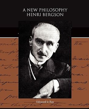portada a new philosophy - henri bergson