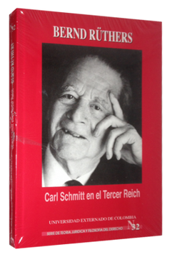 portada Carl Schmitt en el Tercer Reich (in Spanish)