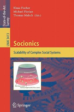portada socionics: scalability of complex social systems (en Inglés)