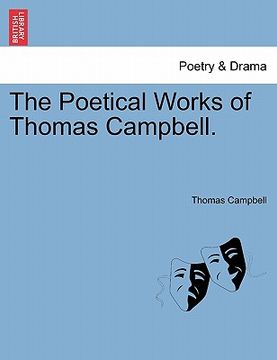 portada the poetical works of thomas campbell. (in English)