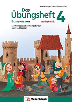 portada Das Übungsheft Basiswissen Mathematik 4: Mathematische Basiskompetenzen Üben und Festigen (en Alemán)