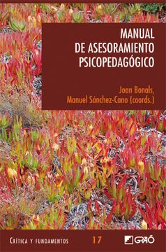 portada Manual de Asesoramiento Psicopedagógico (in Spanish)