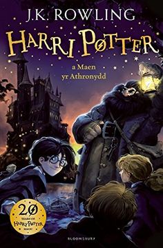 portada Harry Potter and the Philosopher's Stone (Welsh): Harri Potter a maen yr Athronydd (Welsh) (Harry Potter Welsh Edition)