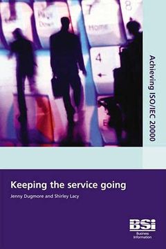 portada Achieving Iso/Iec 20000: Keeping the Service Going (en Inglés)