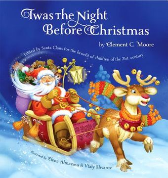portada twas the night before christmas (en Inglés)
