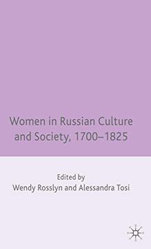 portada Women in Russian Culture and Society, 1700-1825 (en Inglés)