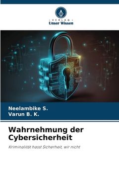 portada Wahrnehmung der Cybersicherheit (en Alemán)