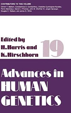 portada Advances in Human Genetics: V. 19 (en Inglés)