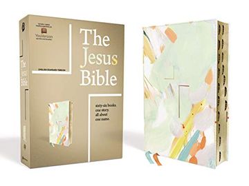portada The Jesus Bible, esv Edition, Leathersoft, Multi-Color (in English)