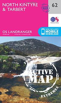 portada North Kintyre & Tarbert (os Landranger Map) 
