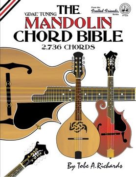 portada The Mandolin Chord Bible: GDAE Standard Tuning 2,736 Chords (Fretted Friends)