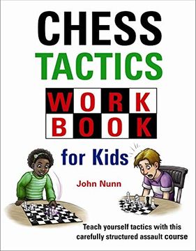 portada Chess Tactics Workbook for Kids (in English)