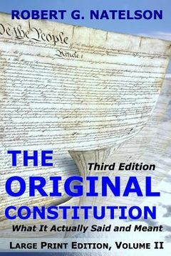 portada The Original Constitution, Volume II