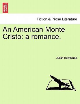 portada an american monte cristo: a romance. vol. ii (in English)